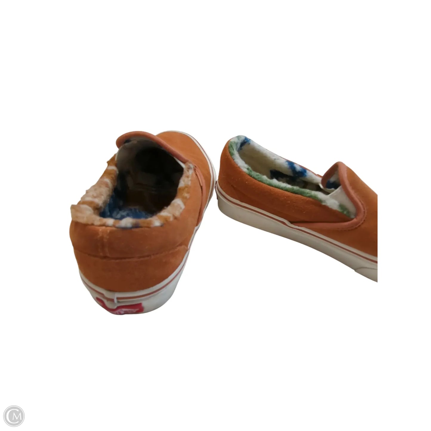 Shoes Flats By Vans In Brown, Size: 7.5