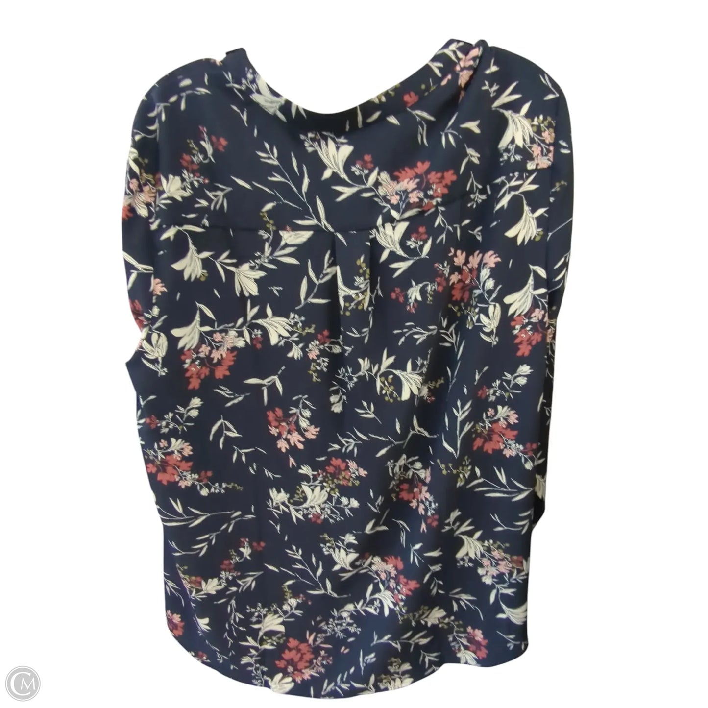 Top Long Sleeve By Hilary Radley In Blue, Size: Xl