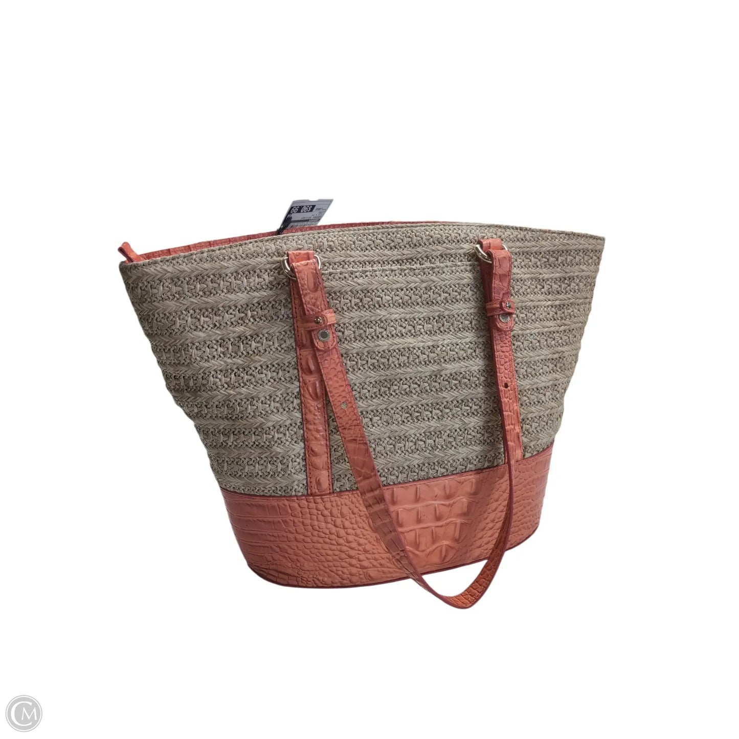 Handbag Designer By Brahmin, Size: Large