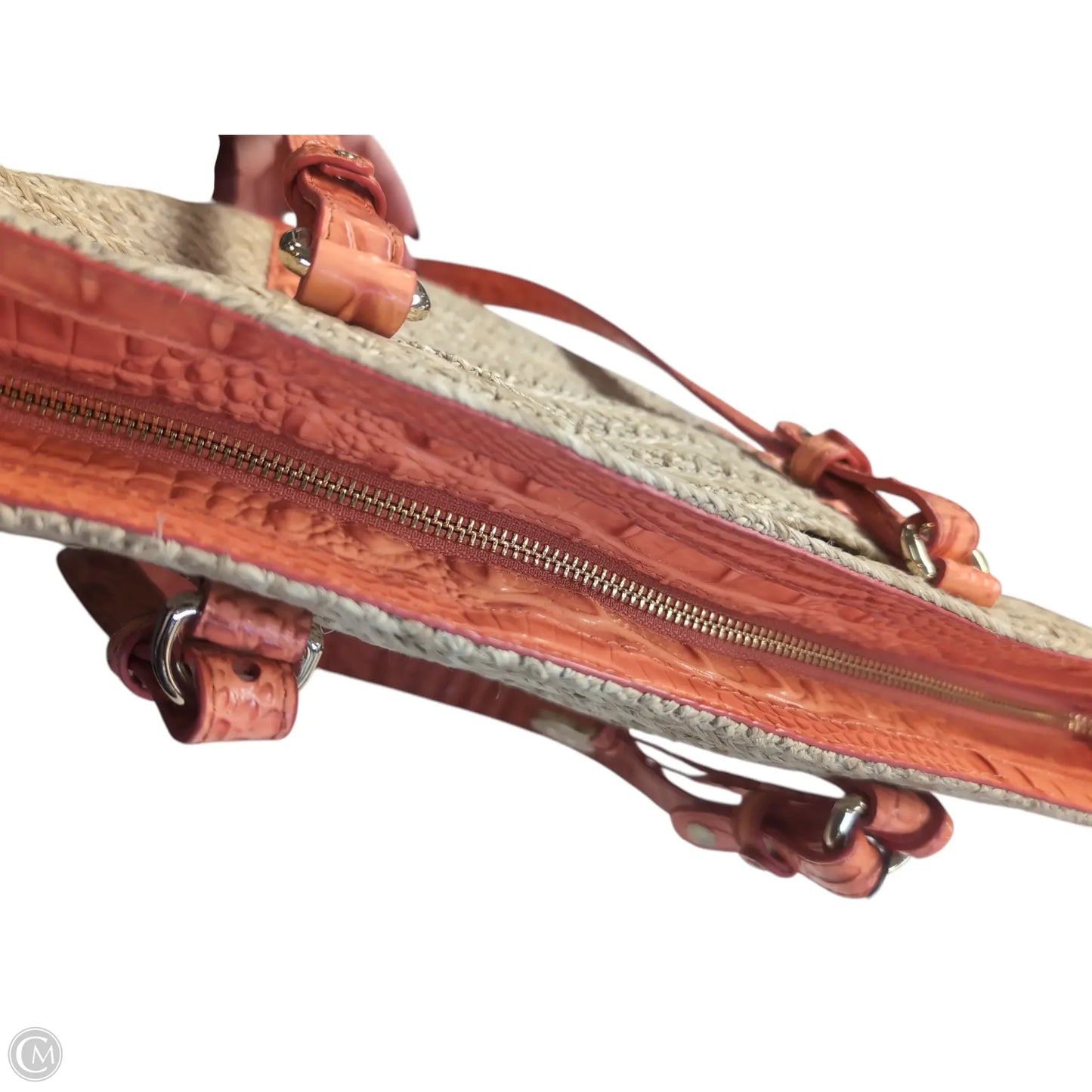 Handbag Designer By Brahmin, Size: Large