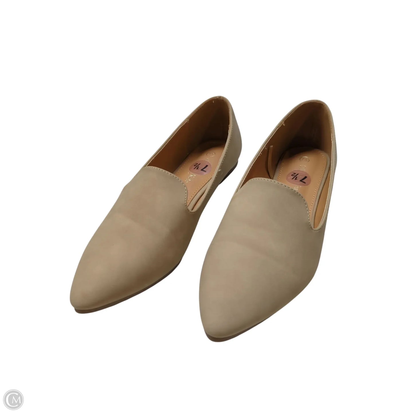 Shoes Flats By Clothes Mentor In Brown, Size: 7.5