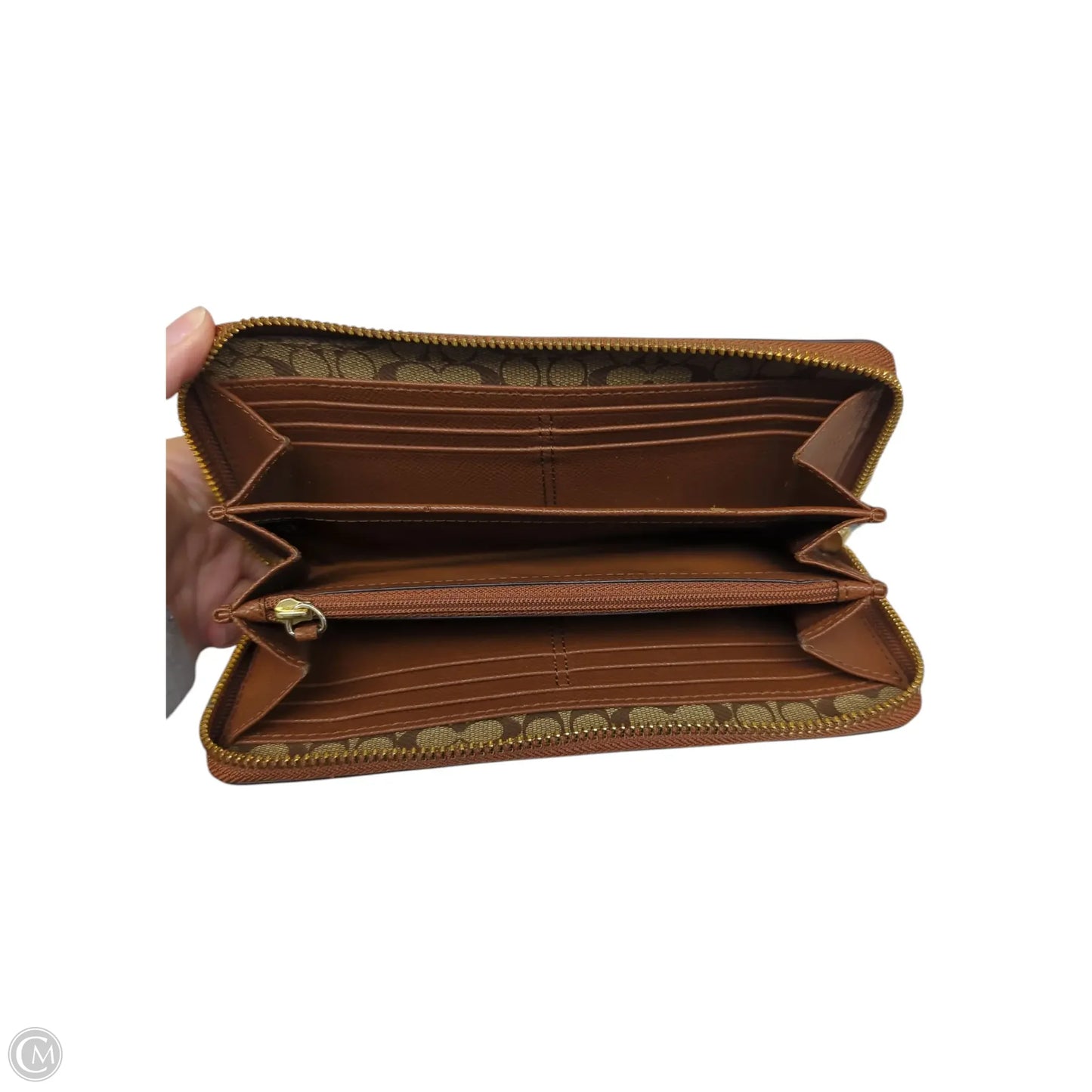 Wallet Designer By Coach, Size: Large