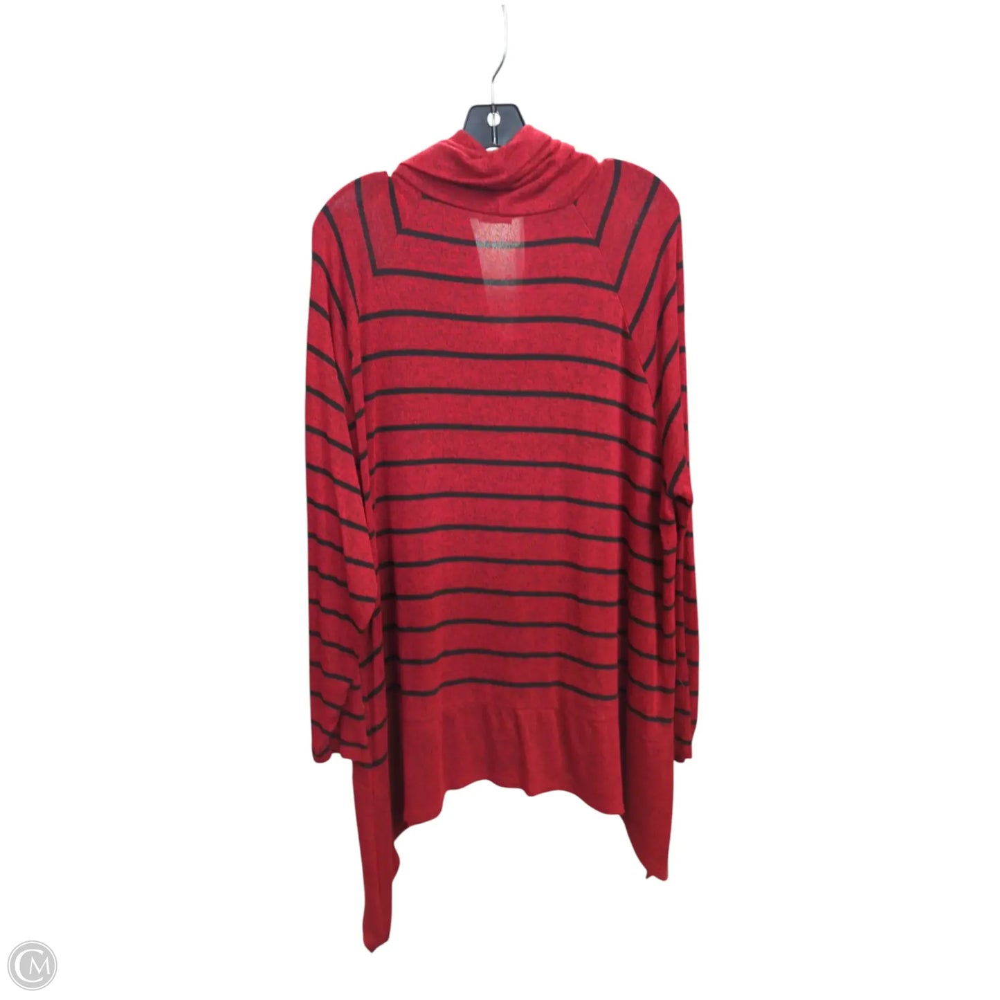 Sweater By Kim Rogers In Black & Red, Size: 3x