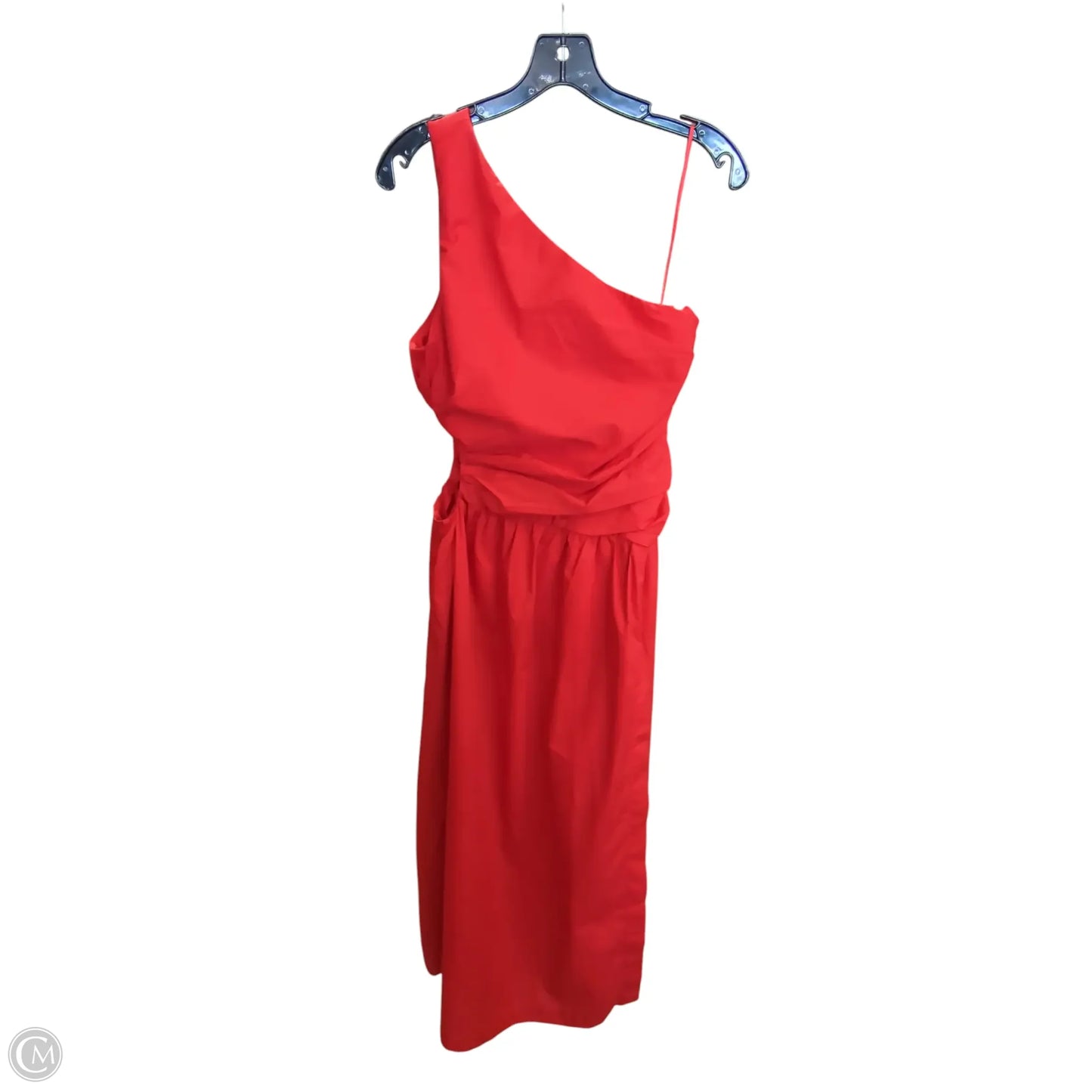Dress Party Long By Abercrombie And Fitch In Red, Size: M