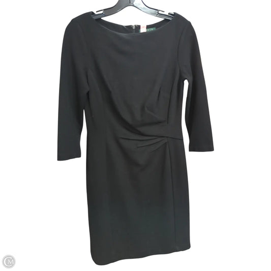Dress Party Short By Lauren By Ralph Lauren In Black, Size: 4