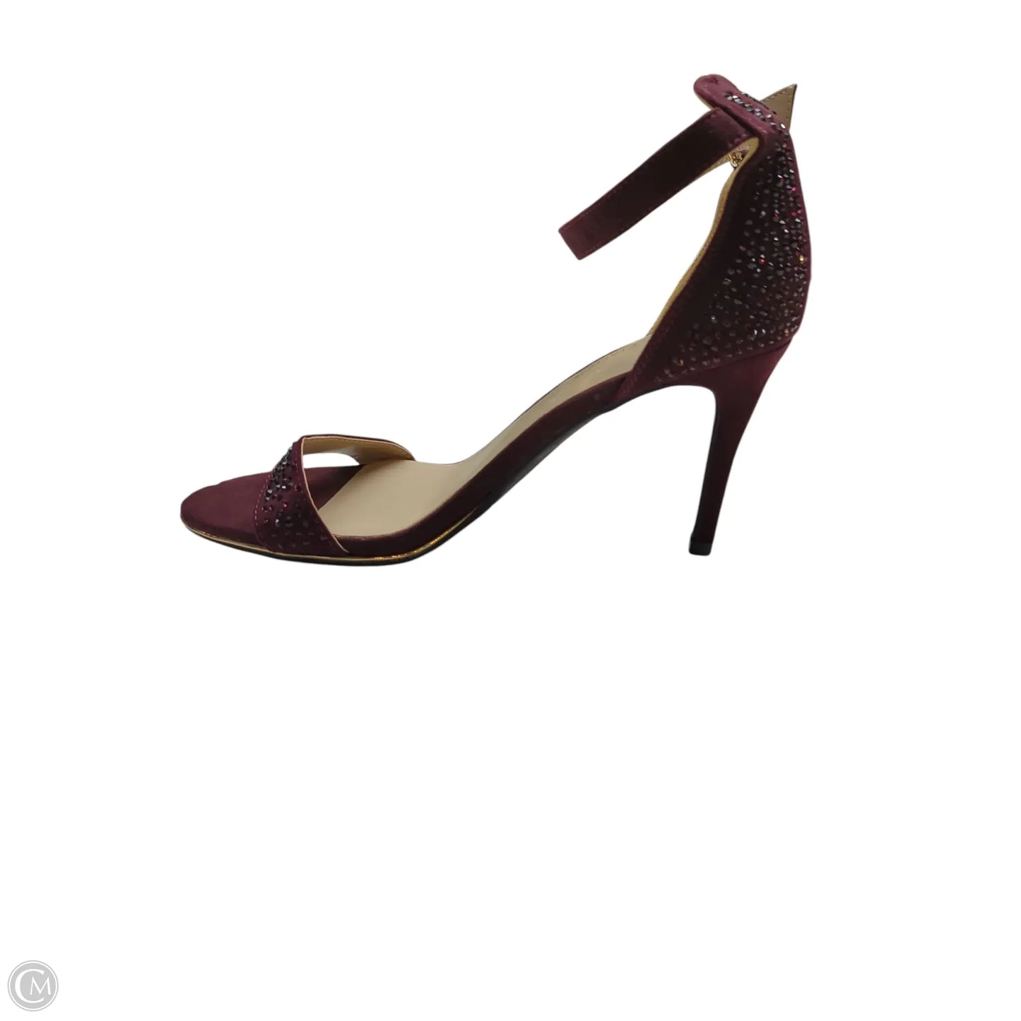 Shoes Heels Stiletto By Marc Fisher In Maroon, Size: 7.5