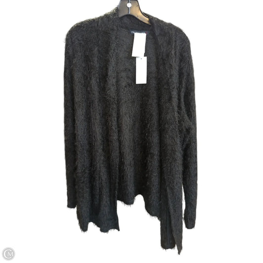 Cardigan By Colleen Lopez In Black, Size: 1x