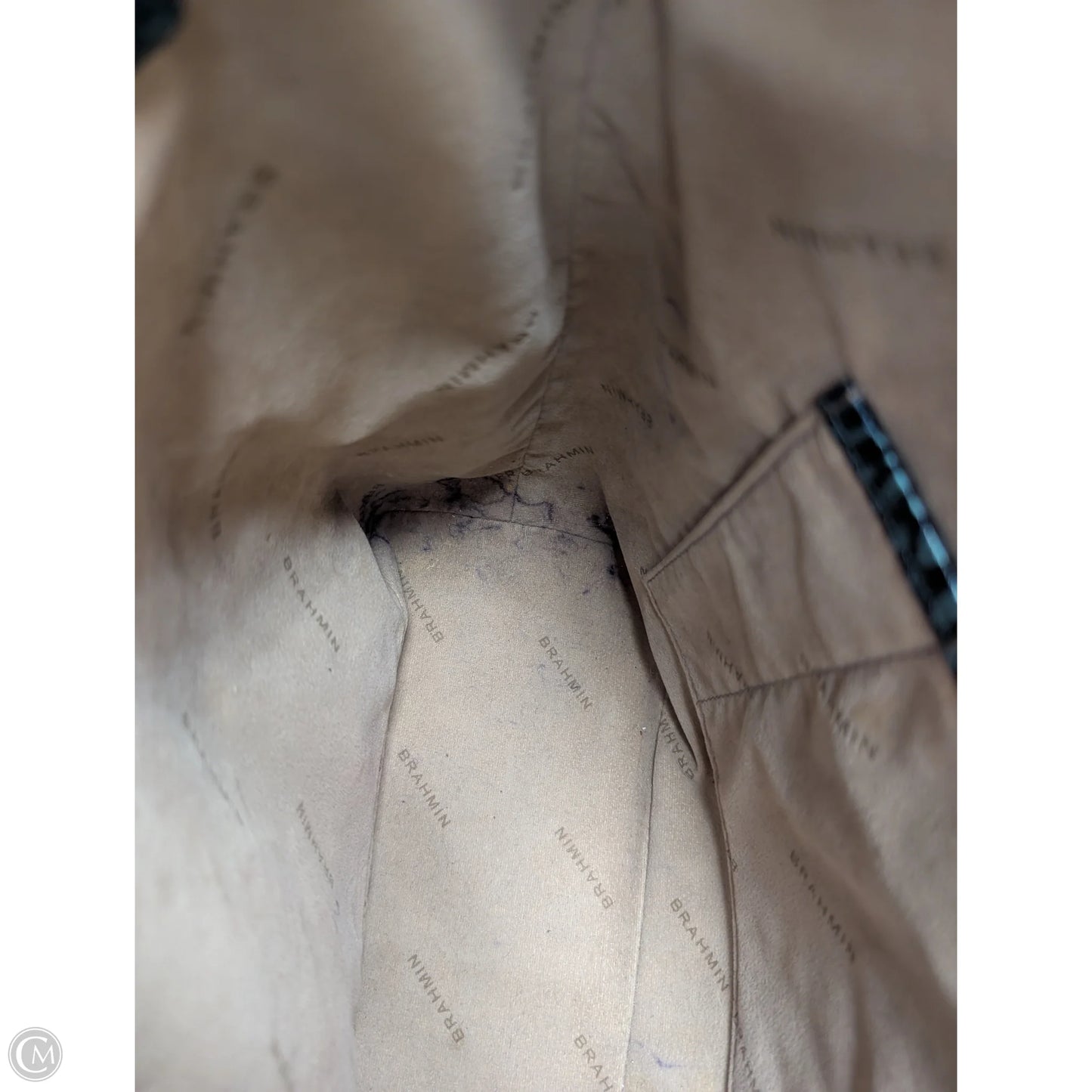 Handbag Designer By Brahmin, Size: Medium