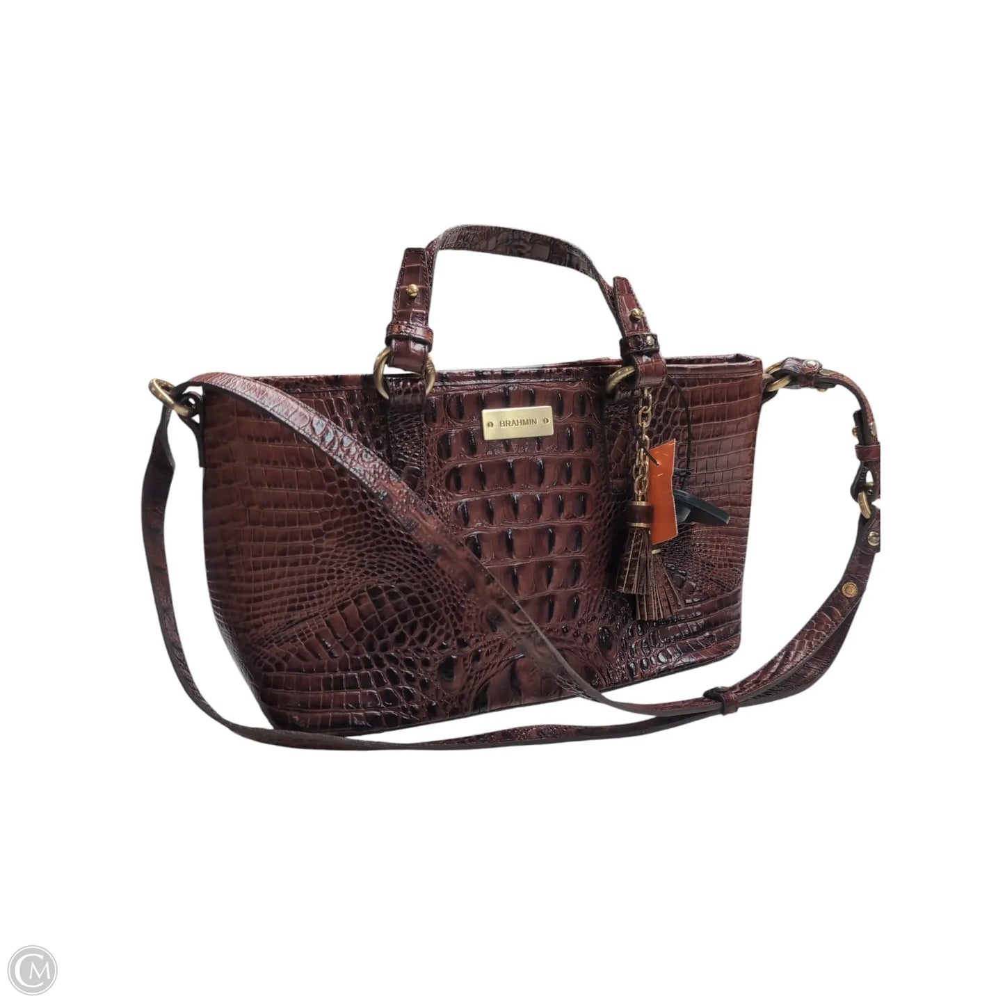Handbag Designer By Brahmin, Size: Medium