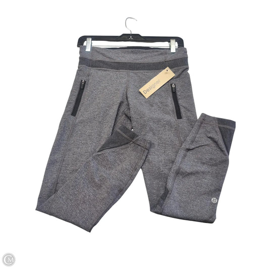 Athletic Leggings By Lululemon In Grey, Size: 6