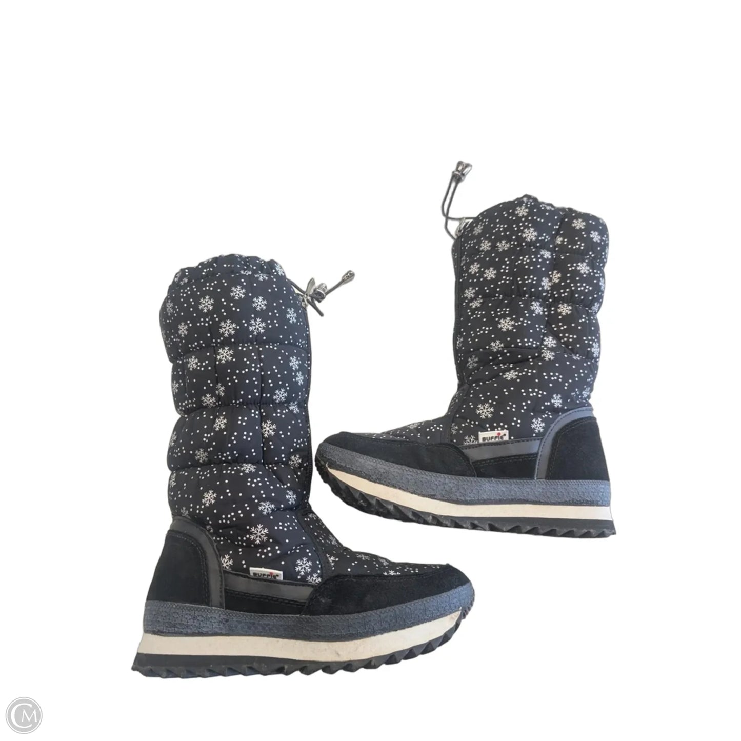 Boots Snow By Clothes Mentor In Black, Size: 8.5