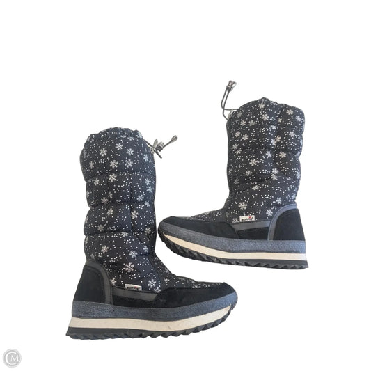 Boots Snow By Clothes Mentor In Black, Size: 8.5
