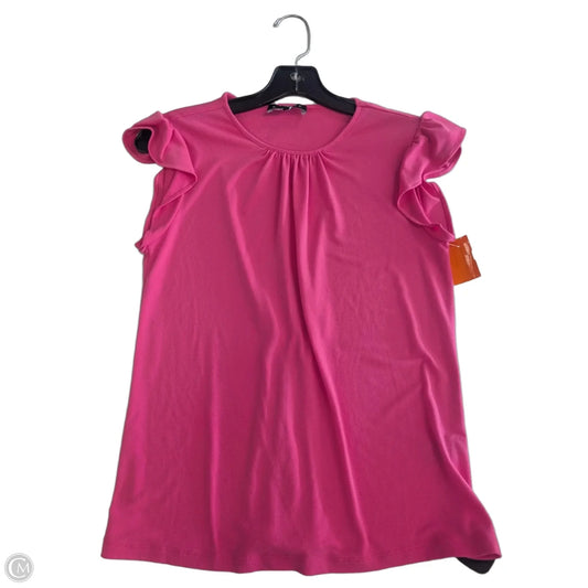 Top Sleeveless By Premise In Pink, Size: Xs