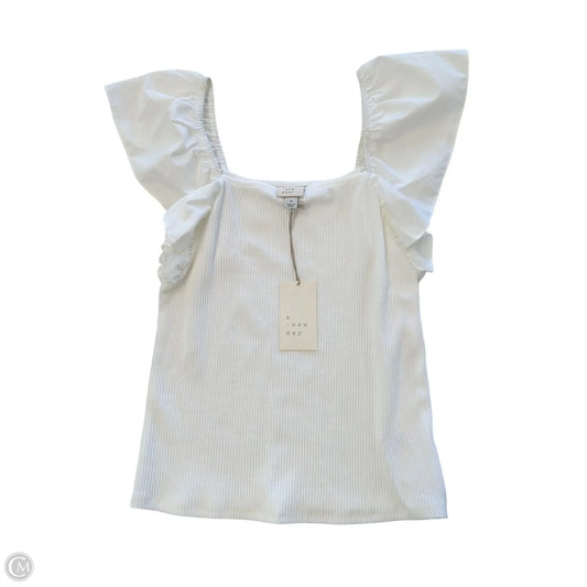 Top Sleeveless By A New Day In White, Size: S