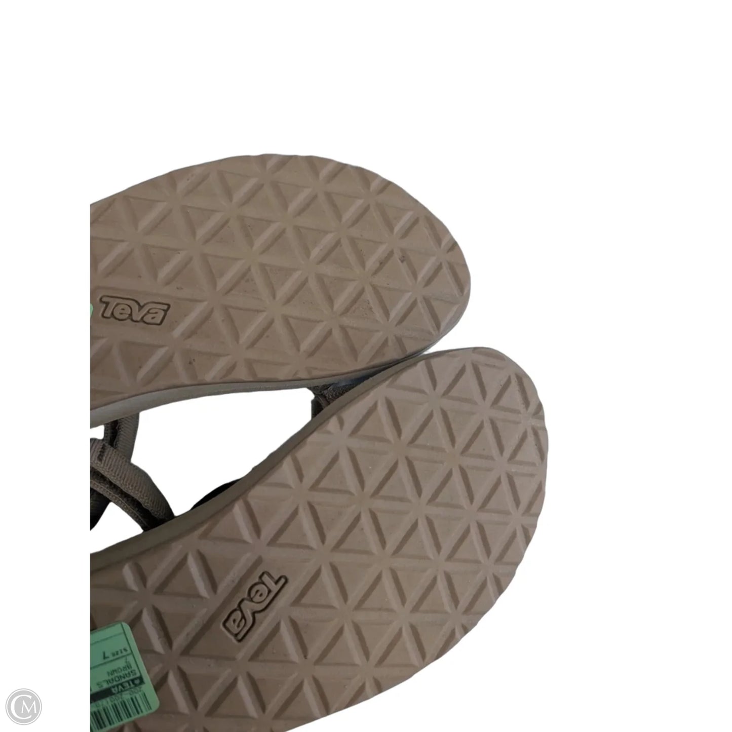 Sandals Flats By Teva In Brown, Size: 7