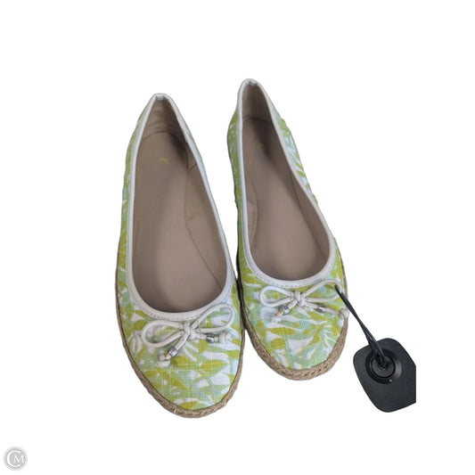 Shoes Flats By Easy Spirit In Green, Size: 8.5