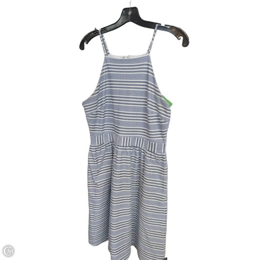Dress Party Short By Banana Republic In Blue & White, Size: 8