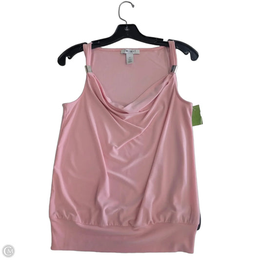 Top Sleeveless By White House Black Market In Pink, Size: Xs