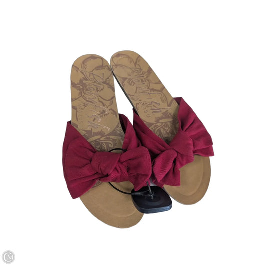 Sandals Flats By Blowfish In Red, Size: 8