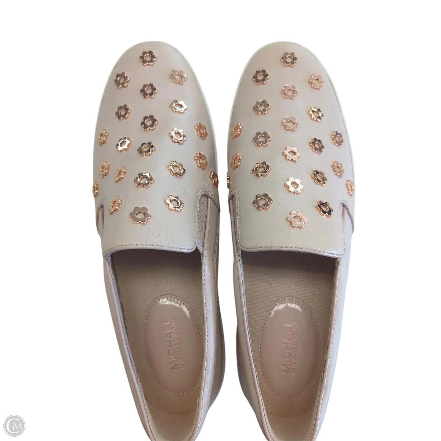 Shoes Flats By Michael By Michael Kors In Rose Gold, Size: 10