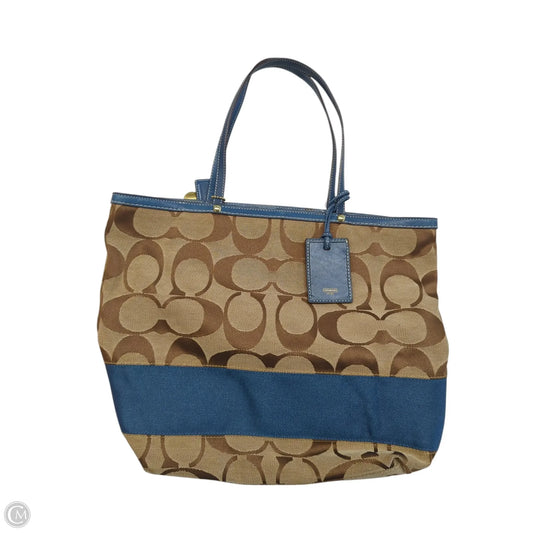 Handbag Designer By Coach, Size: Large