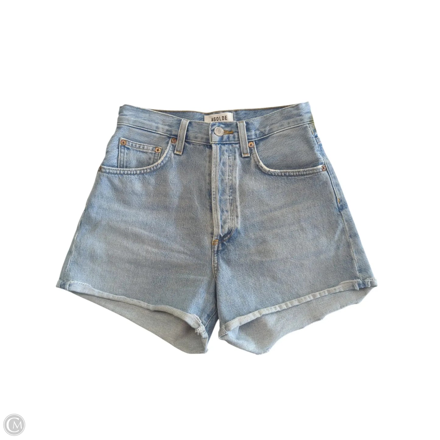 Shorts By Agolde In Blue Denim, Size: 0