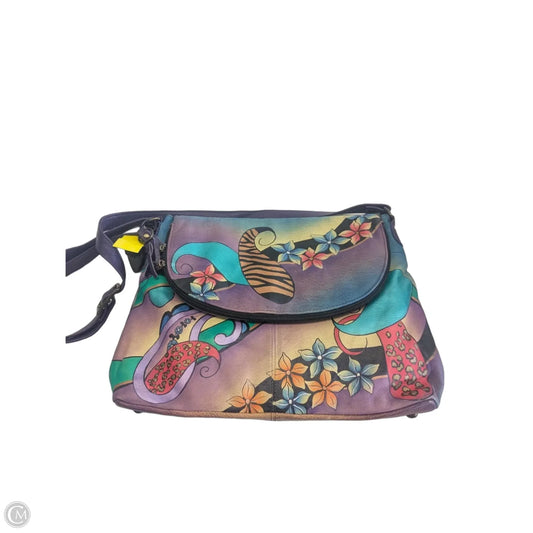 Handbag By Anuschka, Size: Large