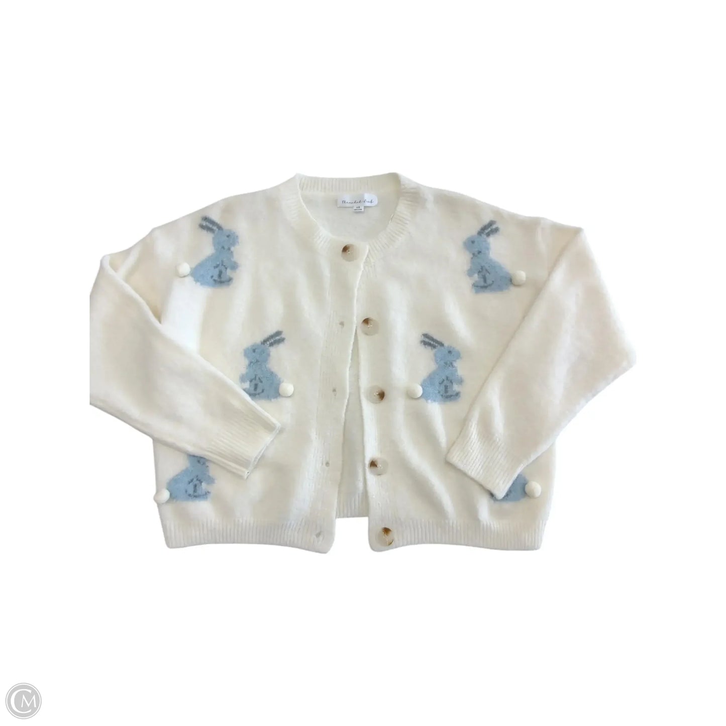 Sweater Cardigan By Clothes Mentor In White, Size: Xs