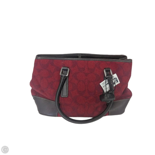 Handbag Designer By Coach, Size: Medium