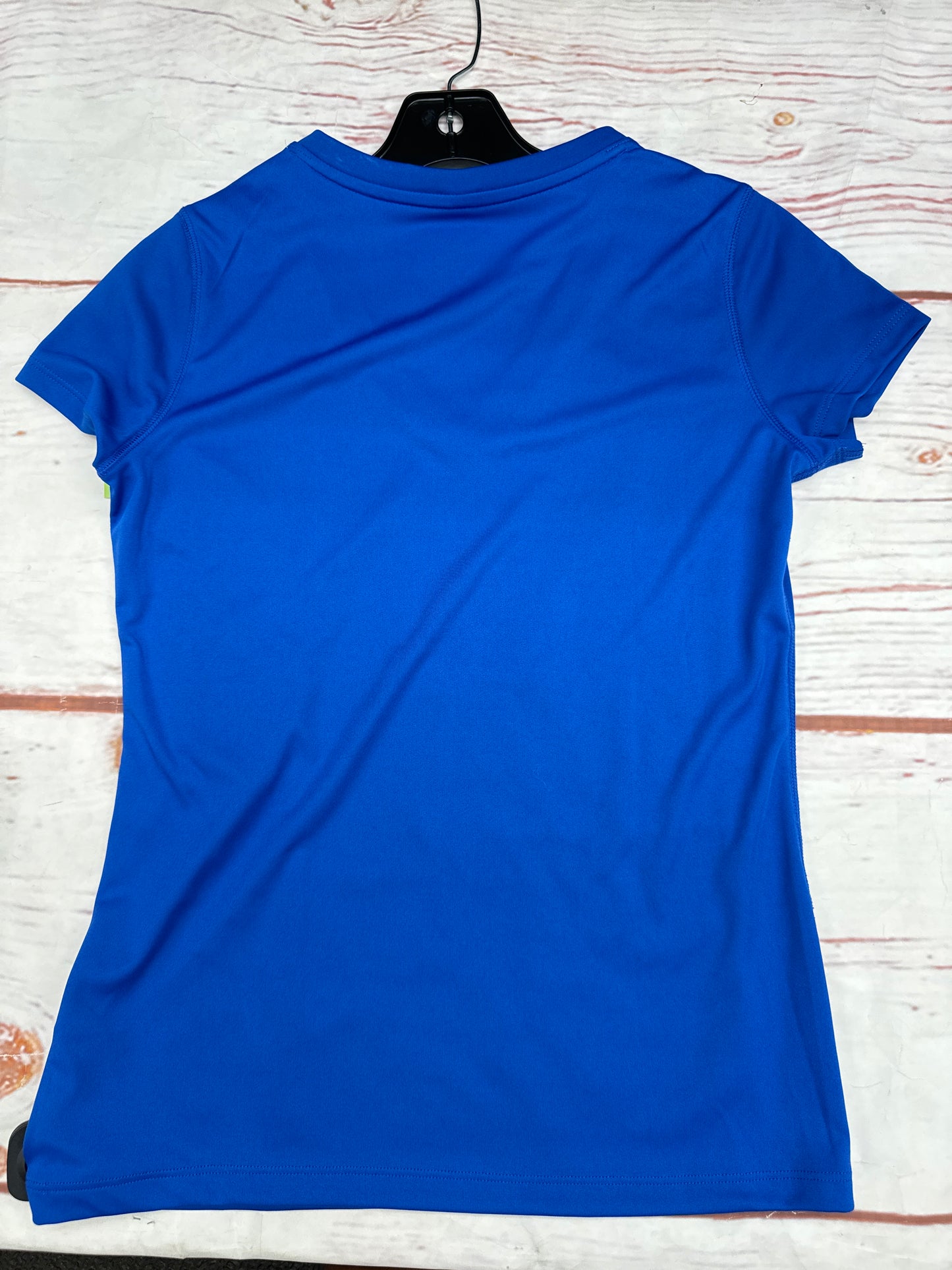 Athletic Top Short Sleeve By Champion In Royal Blue, Size: Xs