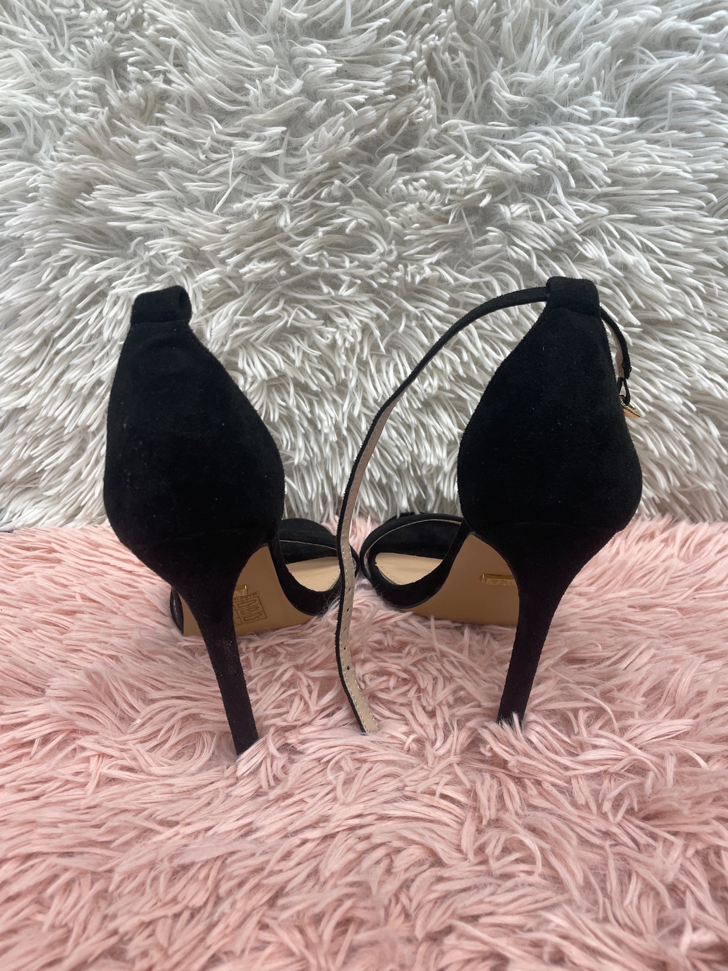 Black Shoes Heels Stiletto Shein, Size 6.5