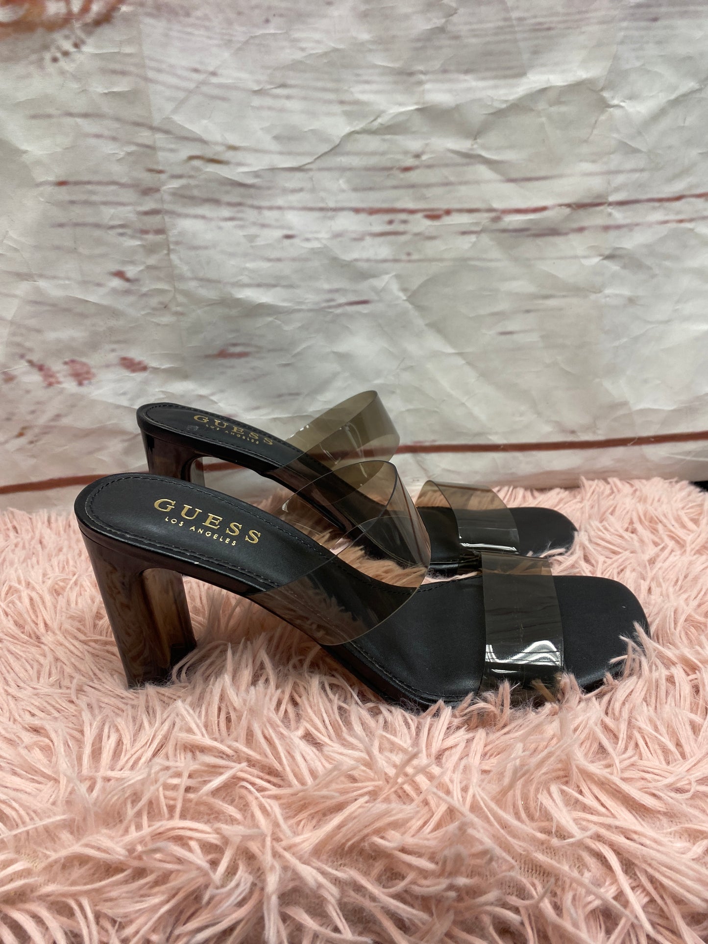 Shoes Heels Block By Guess  Size: 7.5
