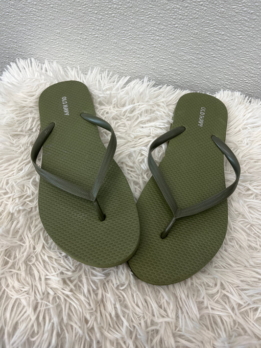 Sandals Flip Flops By Old Navy  Size: 9.5