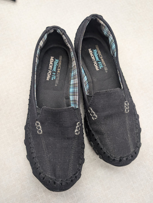 Shoes Flats Mule & Slide By Skechers In Black, Size: 6