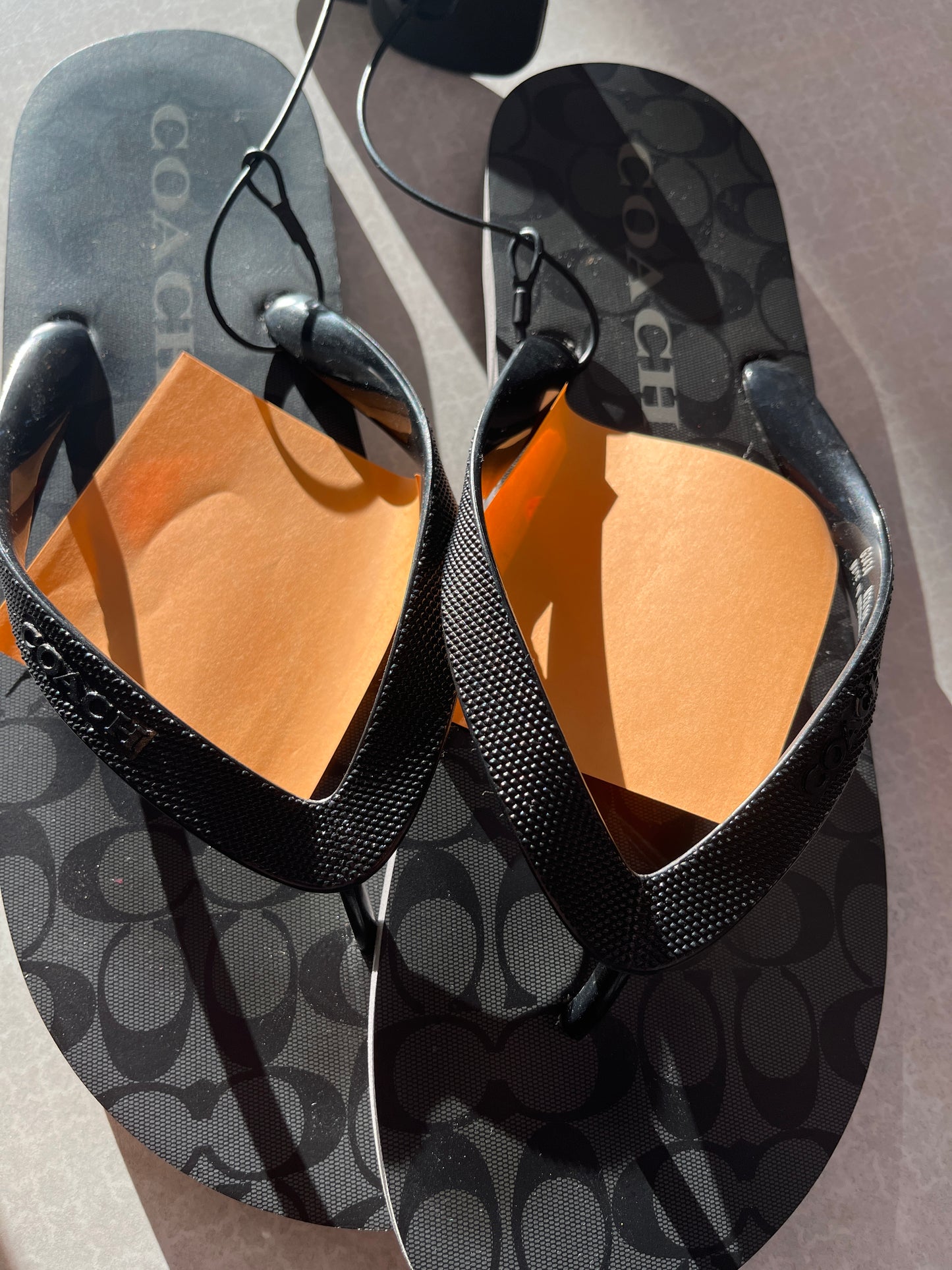 Sandals Flip Flops By Coach  Size: 11