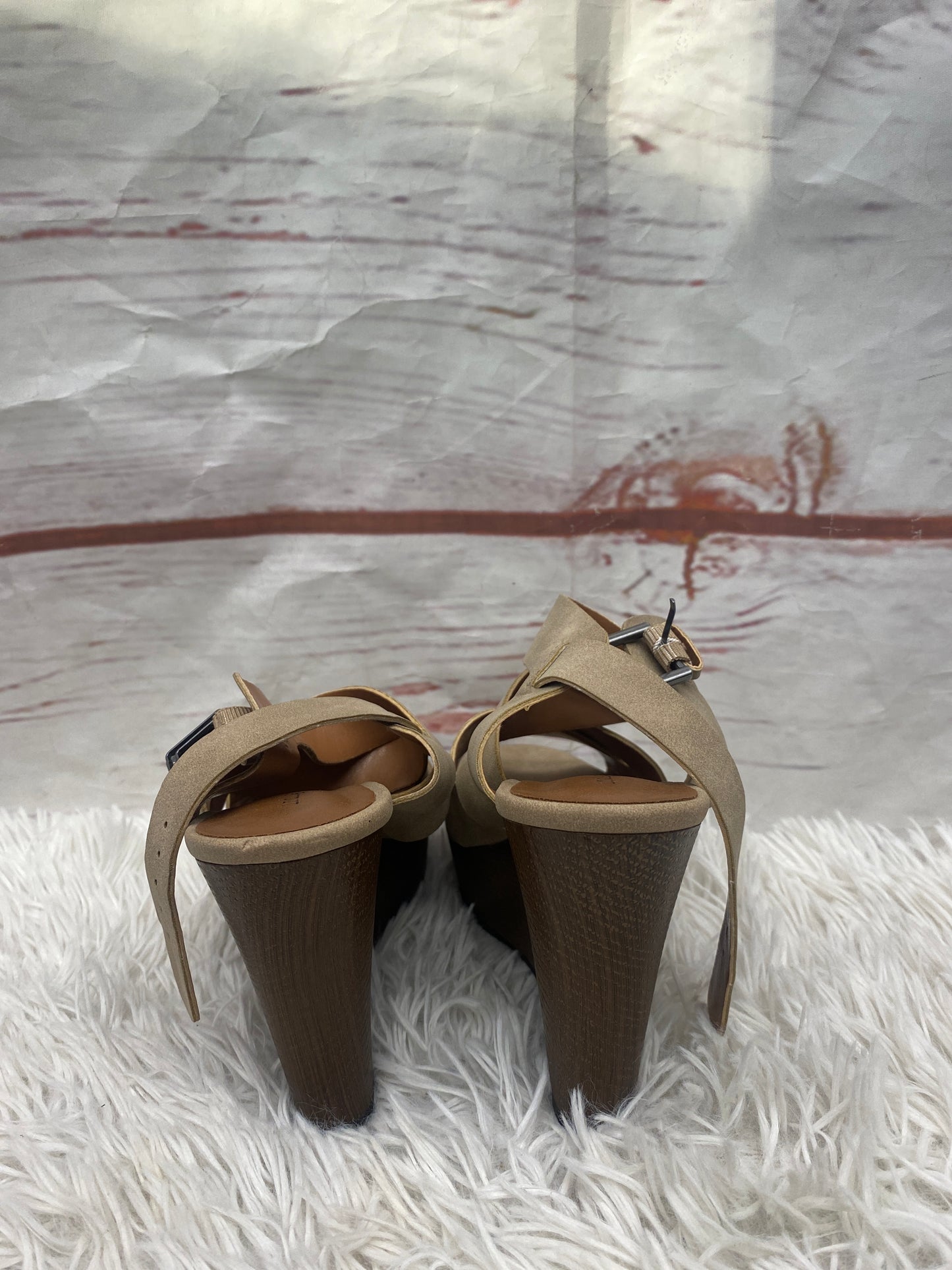 Sandals Heels Wedge By Indigo  Size: 6