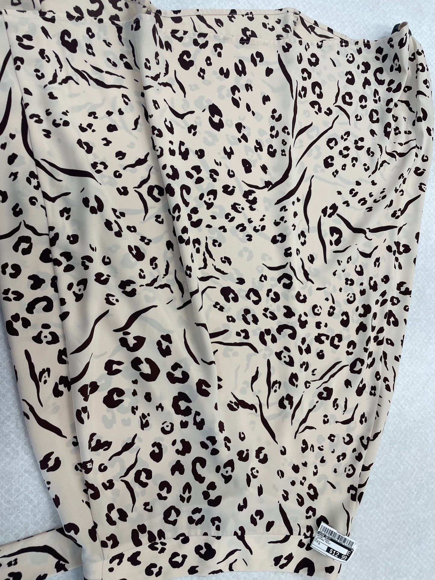 Leopard Print Skirt Midi Nine West, Size S