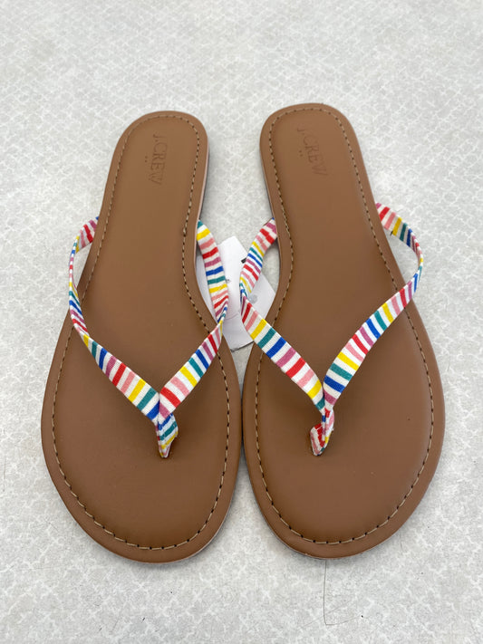 Sandals Flip Flops By J Crew O  Size: 9