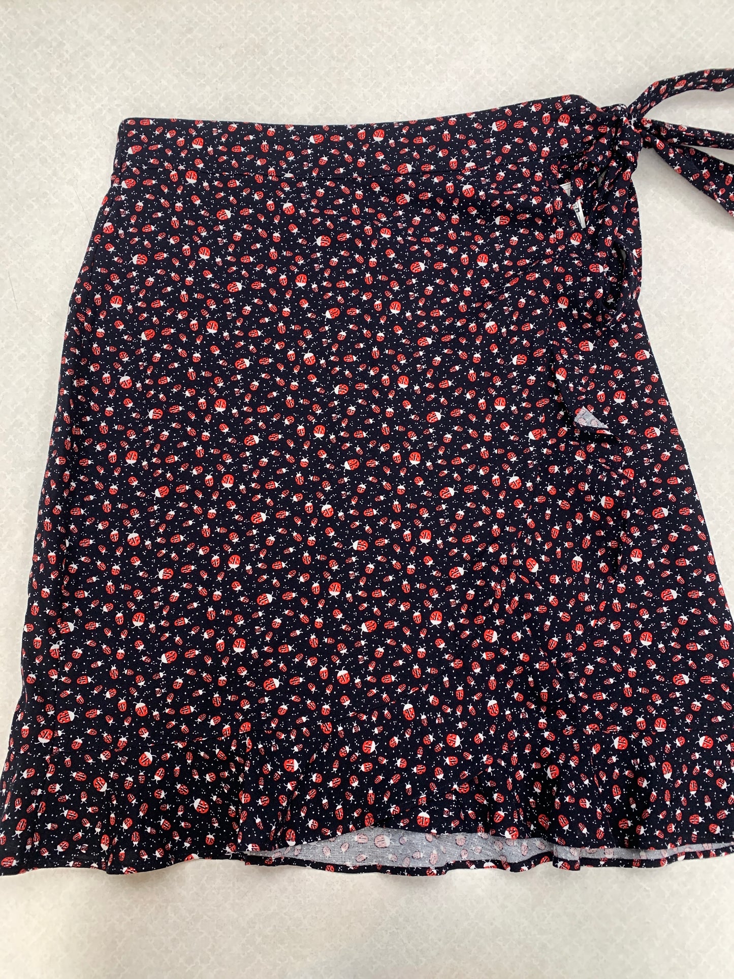 Skirt Mini & Short By Loft In Red Blue, Size: 2