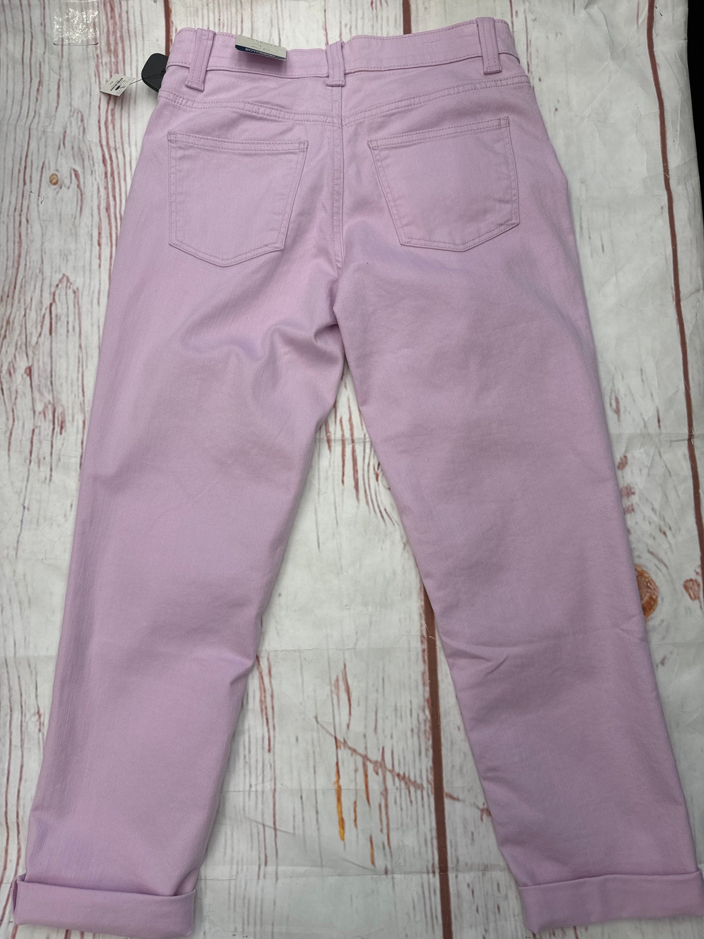 Jeans Relaxed/boyfriend By Talbots O In Purple, Size: 2petite