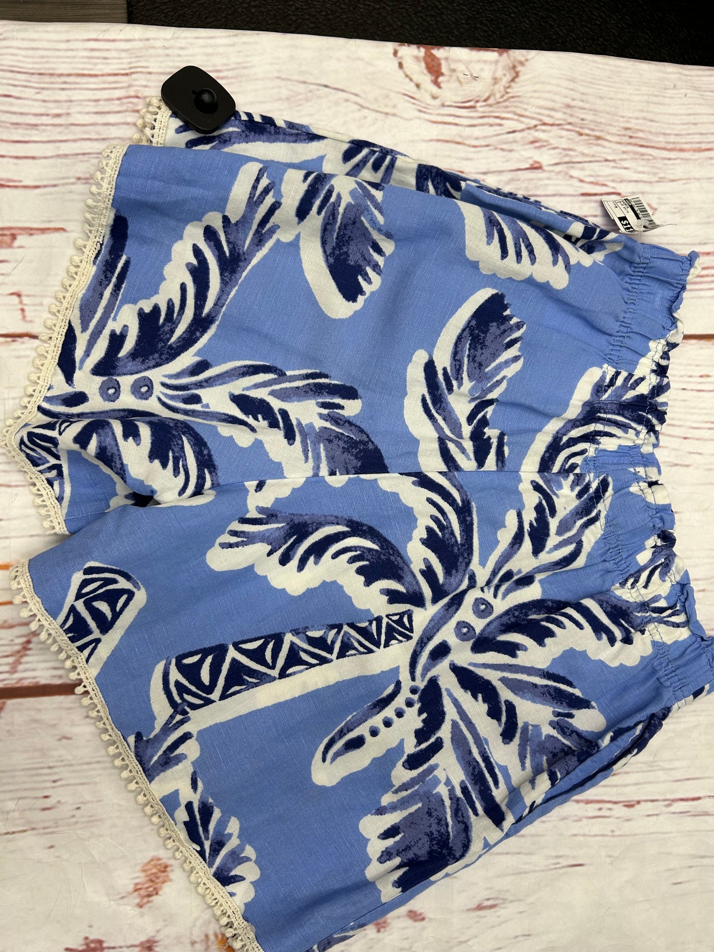 Shorts By H&m In Blue White, Size: M