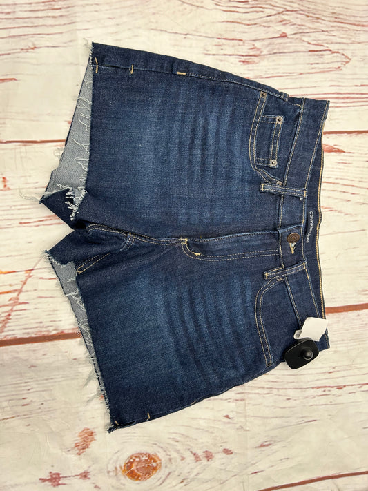 Shorts By Calvin Klein In Denim, Size: 2