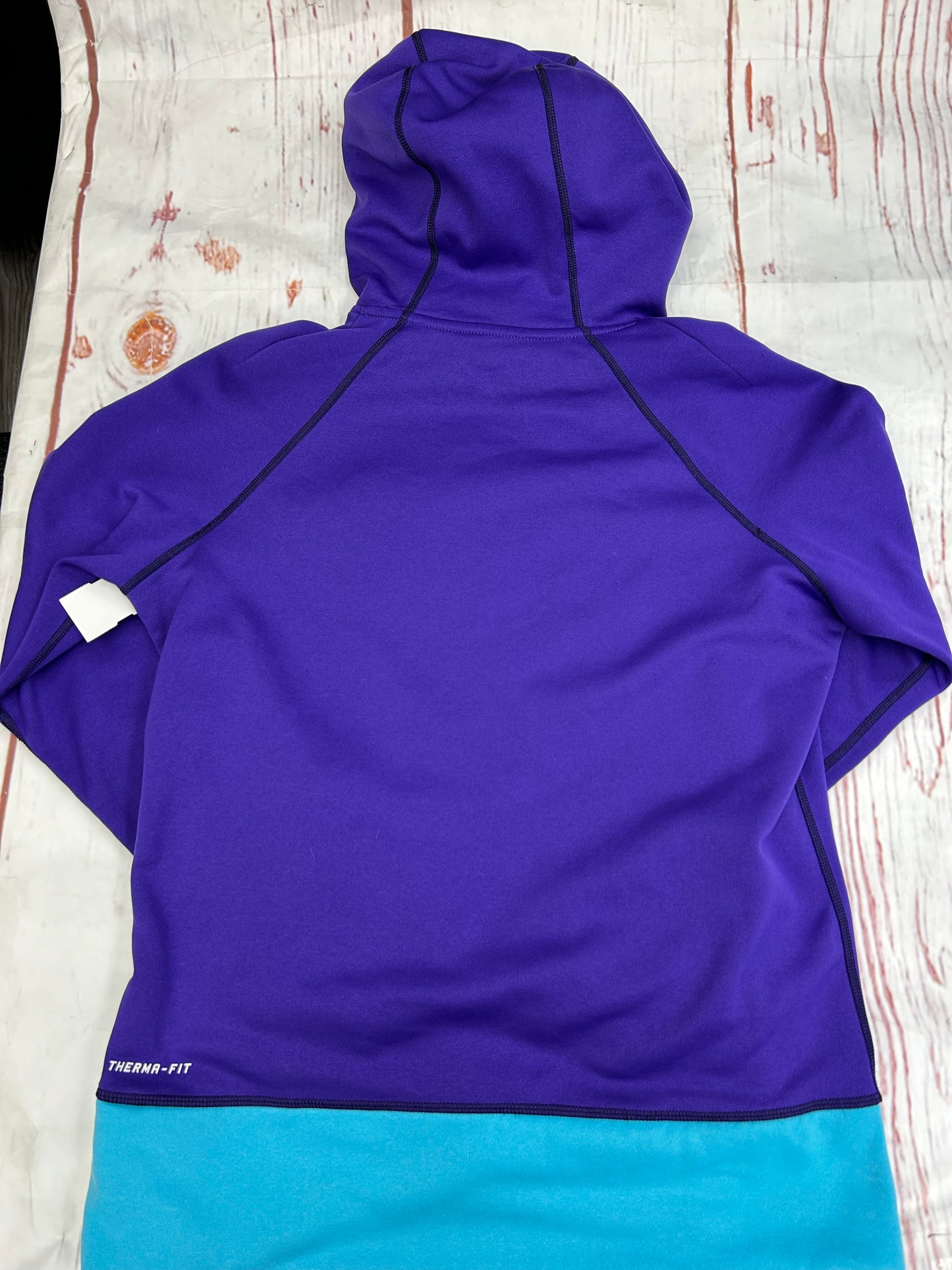 Sweatshirt Hoodie By Nike Apparel In Purple, Size: M