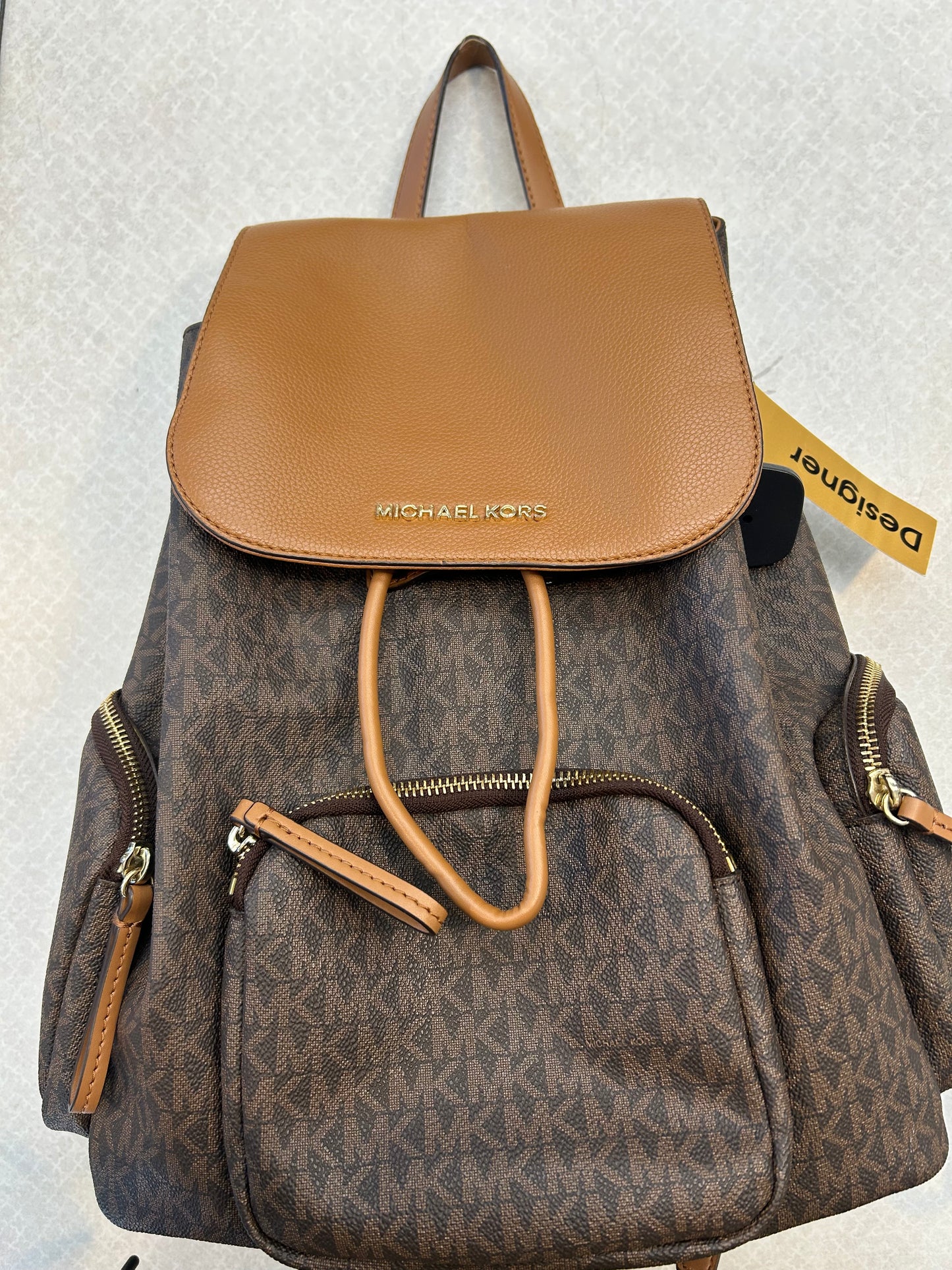 Backpack Designer By Michael By Michael Kors, Size: Large