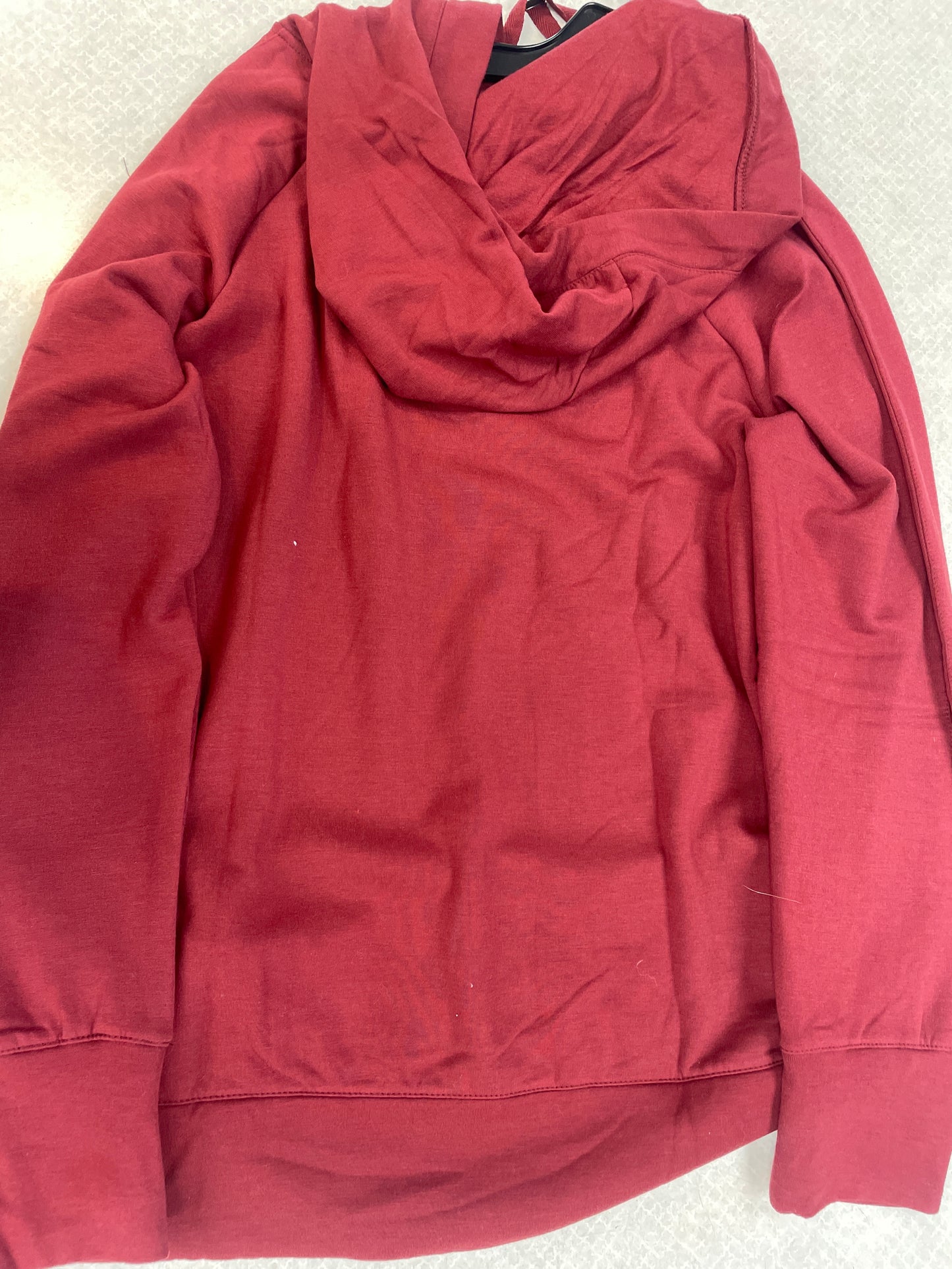 Sweatshirt Hoodie By Athletic Works In Red, Size: 3x