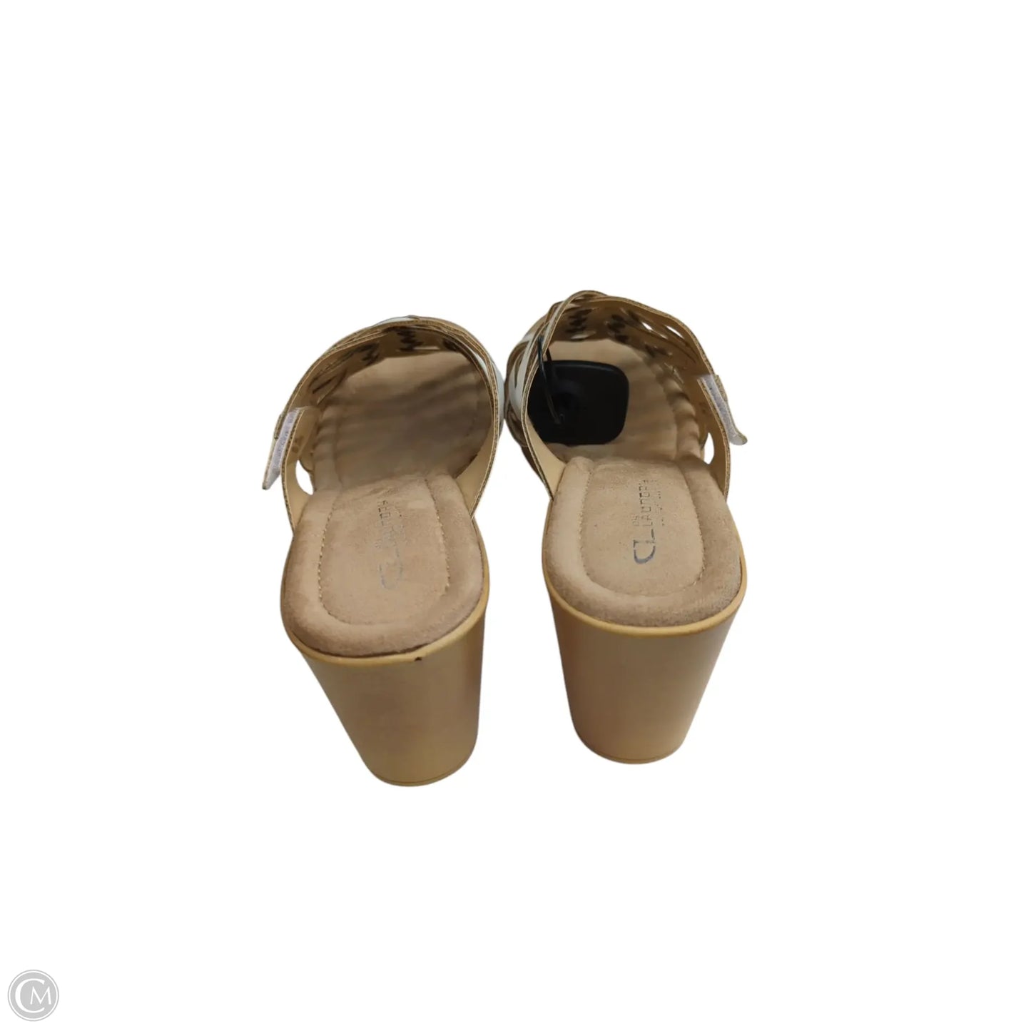 Sandals Heels Block By Chinese Laundry In White, Size: 11
