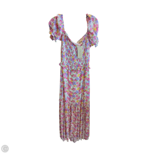 Dress Party Long By Clothes Mentor In Floral Print, Size: S