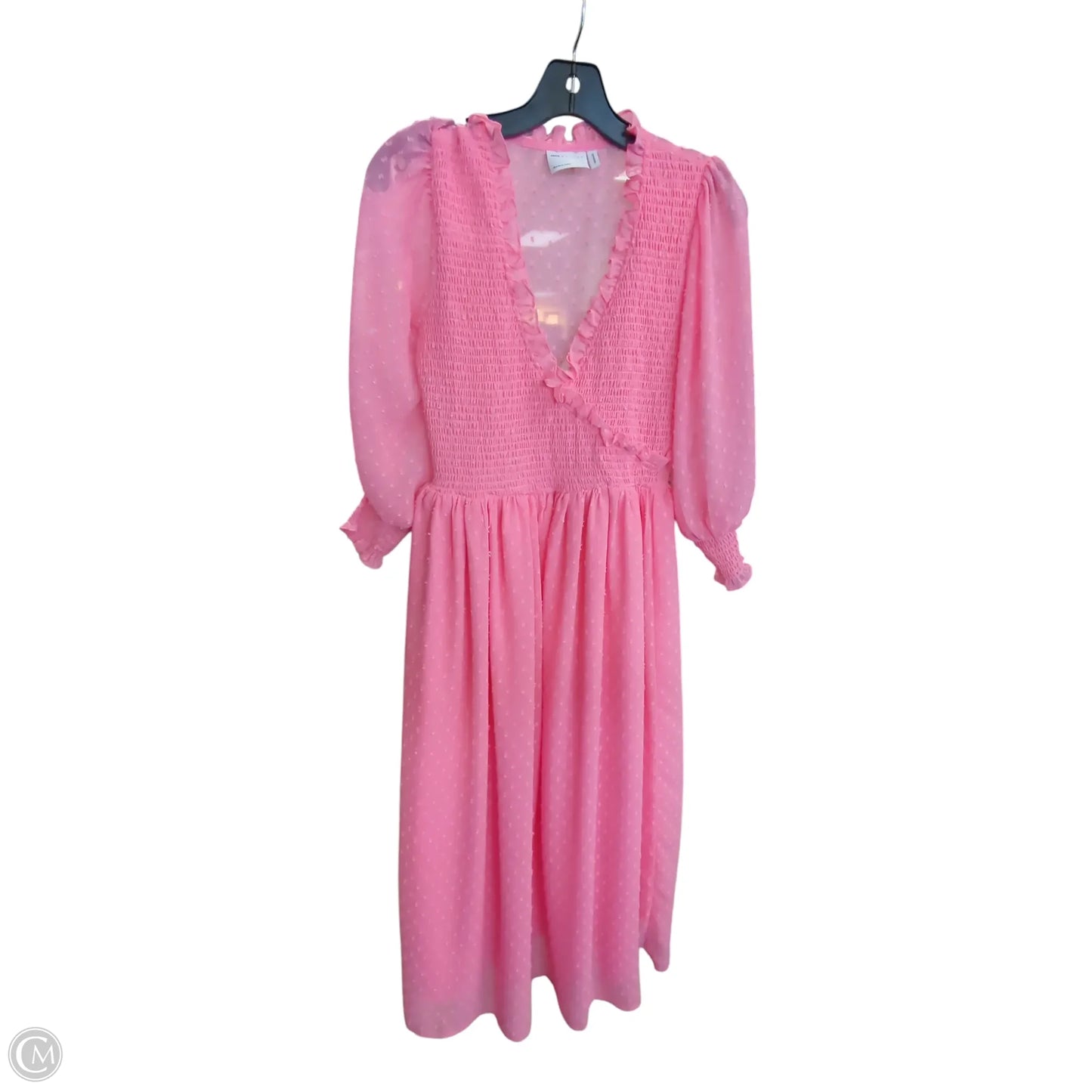 Dress Casual Maxi By Asos In Pink, Size: 4