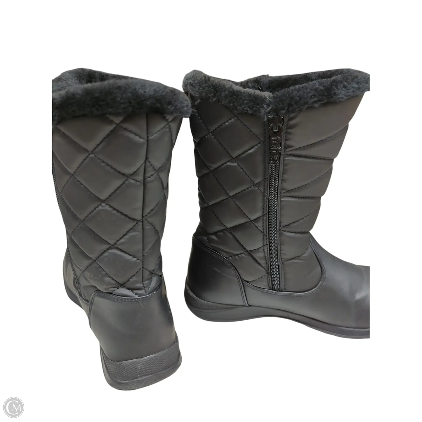 Boots Snow By Totes In Black, Size: 8