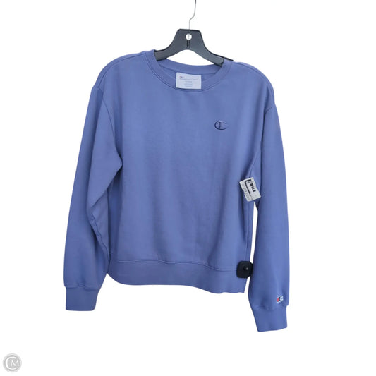 Athletic Sweatshirt Crewneck By Champion In Purple, Size: Xs